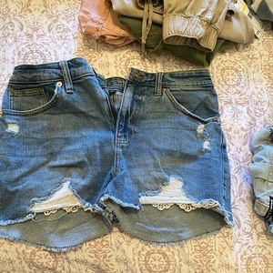 Jean shorts